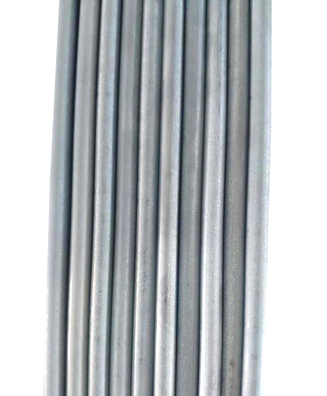 Zinc plated tube