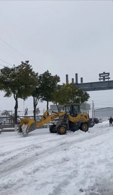 战风雪，保安全-荆州天宇在行动